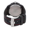 Back View Of Solid Back Case And Closed Rubber Band Of Luminox XS.3035 Watch Pre Owned Condition
