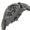 View Of Crown Facing Side Of Breitling M1338810/BF01-153S Stainless Steel Watch Display Model Condition