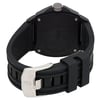 Back View Of Screwback Back Case And Closed Rubber Band Of Luminox XL.0201.SL Watch Pre Owned Condition
