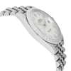 View Of Opposite Crown Facing Side Of Rolex 126334 Stainless Steel Watch New Condition