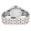Back View Of {Caseback} Back Case And Closed Stainless Steel Band Of Tissot T129.210.22.013.00 Watch Pre Owned Condition