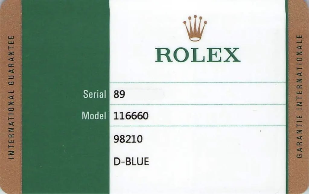 7th image of Rolex 116660 Wristwatch, Unworn condition