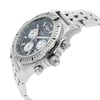 View Of Crown Facing Side Of Breitling AB01154G/BD13-375A Stainless Steel Watch Display Model Condition