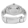 Back View Of Solid Back Case And Closed Stainless Steel Band Of Rolex 126300 Watch Unworn Condition
