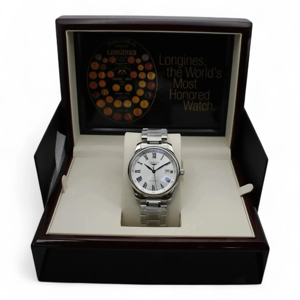  Full View Box, Documents and Longines  L2.793.4.79.6 With Watch In The Image 