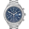 Up Close Front Facing Picture Of OMEGA 3511.80.00 Stainless Steel Watch Pre Owned Condition