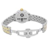 Back View Of Solid Back Case And Open Stainless Steel Band Of RAYMOND WEIL 8160-STP-00308 Watch Unworn Condition