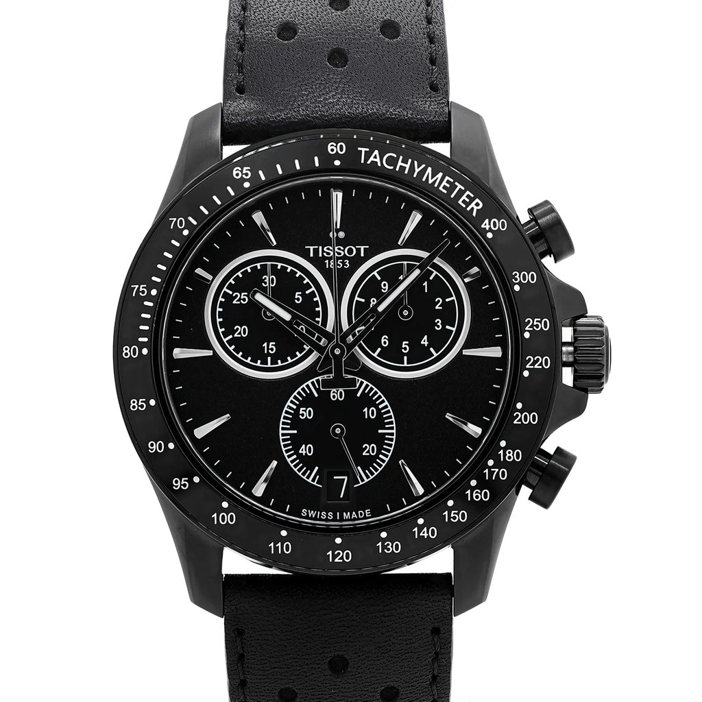 Up Close Front Facing Picture Of Tissot T106.417.36.051.00 {Case Material} Watch New With Defects Condition
