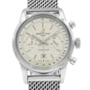 Up Close Front Facing Picture Of Breitling A4131012/G757-171A Stainless Steel Watch Display Model Condition