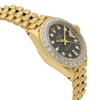 View Of Opposite Crown Facing Side Of Rolex 6917 Gold 18kt Watch Pre Owned Condition
