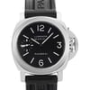 Up Close Front Facing Picture Of Panerai PAM00111 Stainless Steel Watch Pre Owned Condition