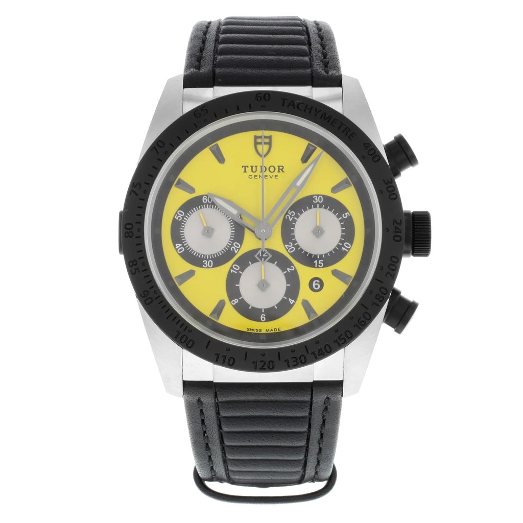 1st image of TUDOR 42010N-LEATHER-YELLOW Wristwatch, DisplayModel condition