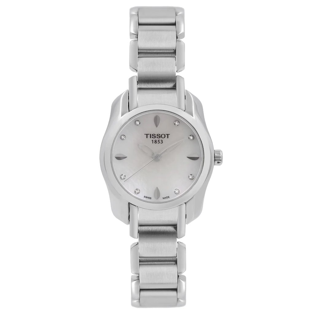 Front Full View Of Tissot T023.210.11.116.00 Stainless Steel Watch Display Model Condition {Product Condition}