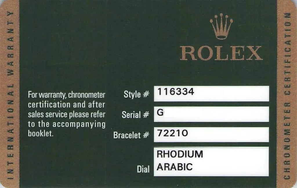 9th image of Rolex 116334 Wristwatch, PreOwned condition