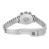 Back View Of Solid Back Case And Open Stainless Steel Band Of OMEGA 3510.50.00 Watch Pre Owned Condition