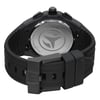 An image of a Wristwatch by TechnoMarine. This Pre Owned item is designed for Men, featuring a Sport style. It has a Quartz movement and an Analog display with a Black dial color. The indices include 12-Hour Dial. The band is made of Rubber and the case is made of Stainless Steel. The watch has a Round shape with a case size of 45 mm and a case thickness of 13.5 mm.