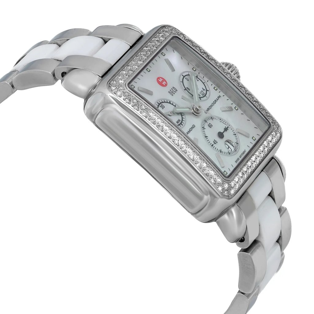 4th image of MICHELE Michele Deco Wristwatch, PreOwned condition