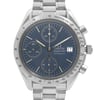 Up Close Front Facing Picture Of OMEGA 3511.80.00 Stainless Steel Watch Pre Owned Condition