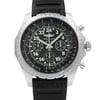 Up Close Front Facing Picture Of Breitling AB022022/BC8L-220S Stainless Steel Watch Display Model Condition