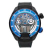 Front Full View Of HYT H01704 Titanium,Rubber Watch Unworn Condition Excellent