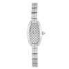 Front Full View Of Cartier WJ2002W3 White Gold Watch Pre Owned Condition Good