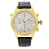 Front Full View Of IWC IW3711-11 Gold 18kt Watch Pre Owned Condition {Product Condition}