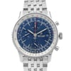 Up Close Front Facing Picture Of Breitling A13324121C1A1 Stainless Steel Watch Unworn Condition