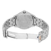 Back View Of Solid Back Case And Open Stainless Steel Band Of OMEGA 2534.50.00 Watch Pre Owned Condition