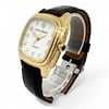 View Of Crown Facing Side Of David Yurman T301-L88 Yellow Gold Watch Pre Owned Condition