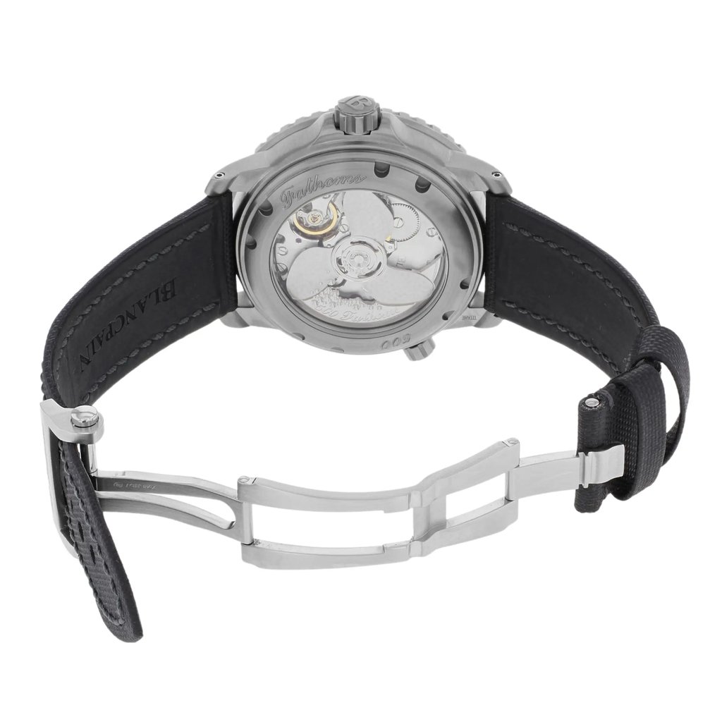 5th image of Blancpain 50015-12B30-52B Wristwatch, PreOwned condition