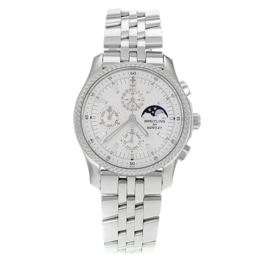 Front Full View Of Breitling P1936212/G629-SS Stainless Steel Watch Display Model Condition {Product Condition}