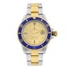 Front Full View Of Rolex 16613 Stainless Steel Watch Pre Owned Condition {Product Condition}