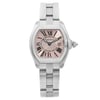 Front Full View Of Cartier W62017V3 Stainless Steel Watch Pre Owned Condition {Product Condition}