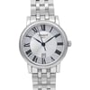 Up Close Front Facing Picture Of Tissot T122.210.11.033.00 Stainless Steel Watch Pre Owned Condition