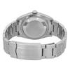 Back View Of Solid Back Case And Closed Stainless Steel Band Of Rolex 126000 Watch Unworn Condition