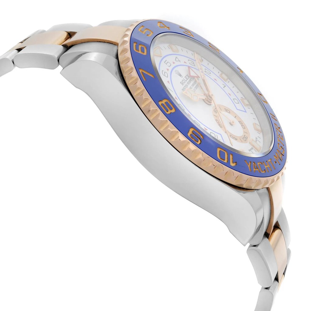 View Of Opposite Crown Facing Side Of Rolex 116681 Stainless Steel Watch Pre Owned Condition