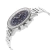 View Of Crown Facing Side Of Breitling A2432212/C651-443A Stainless Steel Watch Display Model Condition
