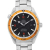 Up Close Front Facing Picture Of OMEGA 2208.50.00 Stainless Steel Watch Pre Owned Condition