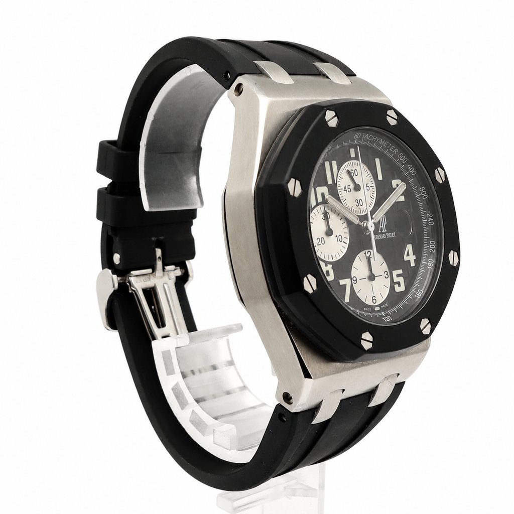 View Of Opposite Crown Facing Side Of Audemars Piguet 25940SK.OO.D002CA.01.A Stainless Steel Watch Pre Owned Condition
