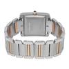 Back View Of Screwback Back Case And Closed Stainless Steel,Yellow Gold Band Of Cartier W51005Q4 Watch Pre Owned Condition