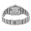 Back View Of {Caseback} Back Case And Closed Stainless Steel Band Of Cartier 901 Watch Pre Owned Condition