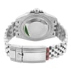 Back View Of {Caseback} Back Case And Closed Stainless Steel Band Of Rolex 126710BLNR Watch Unworn Condition