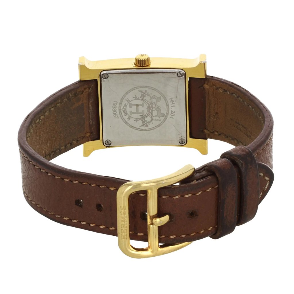 4th image of Hermes Ugo Wristwatch, PreOwned condition