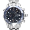 Up Close Front Facing Picture Of OMEGA 2599.80.00 Stainless Steel Watch Pre Owned Condition