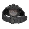 Back View Of Exhibition Back Case And Closed Leather Band Of RAYMOND WEIL 7730-BK-05207 Watch Pre Owned Condition