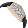 View Of Opposite Crown Facing Side Of Franck Muller 5851 M SC COLDRM D1R Rose Gold Watch Pre Owned Condition