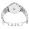 Back View Of Screwback Back Case And Open Stainless Steel Band Of Philip Stein 43-MBW-SS Watch Pre Owned Condition