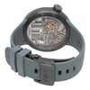 Back View Of Exhibition Back Case And Closed Rubber Band Of HYT 49907 Watch Unworn Condition