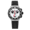 Front Full View Of TAG Heuer CAC1111.BT0705 Stainless Steel Watch Pre Owned Condition Fair