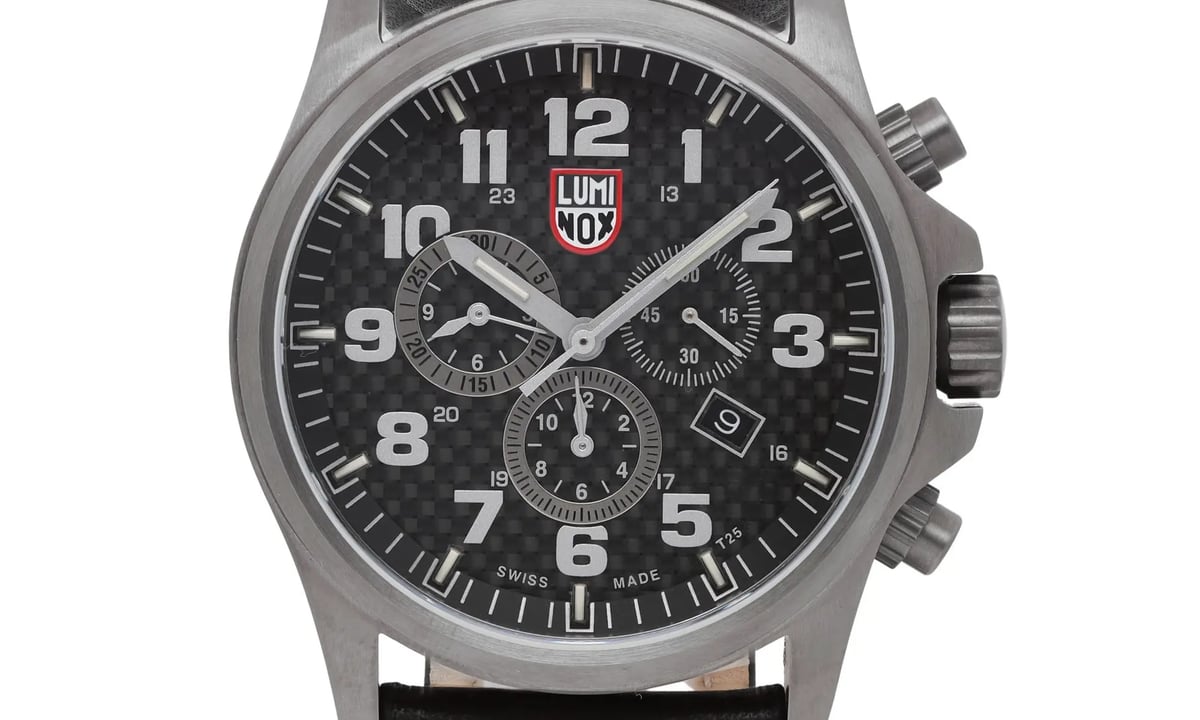 Chronostore - Luminox Atacama Field 45mm Gunmetal Steel Black Dial